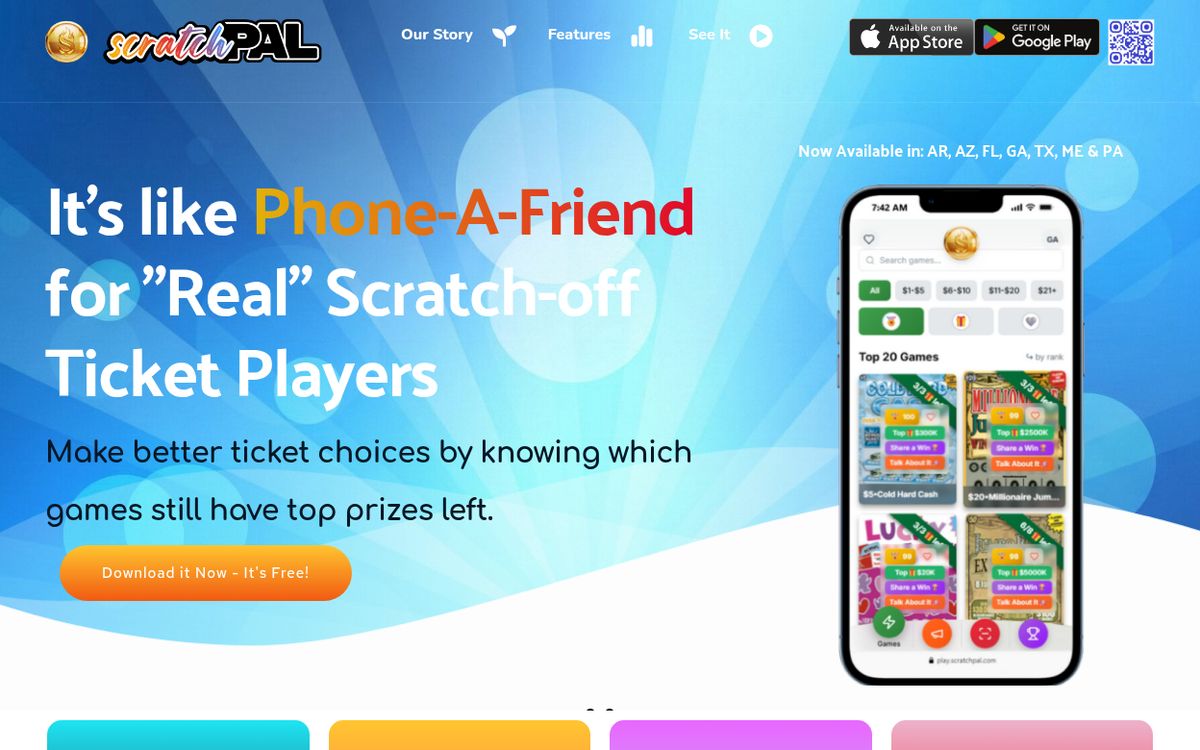 Screenshot of ScratchPal